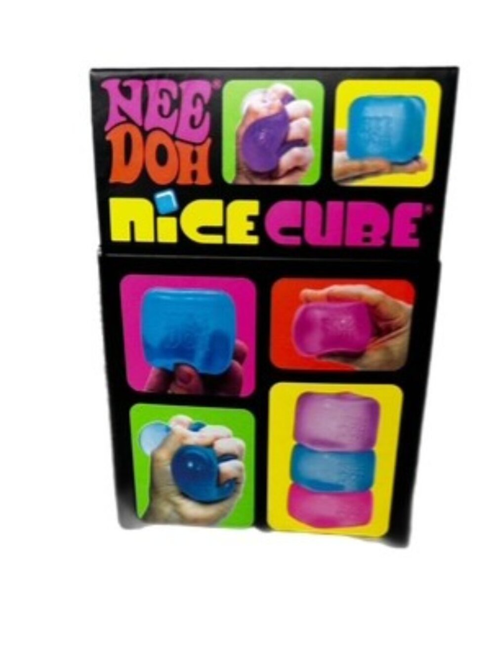 Schylling NeeDoh Nice Cube Blue Authentic New in Sealed Box! - Picture 3 of 5